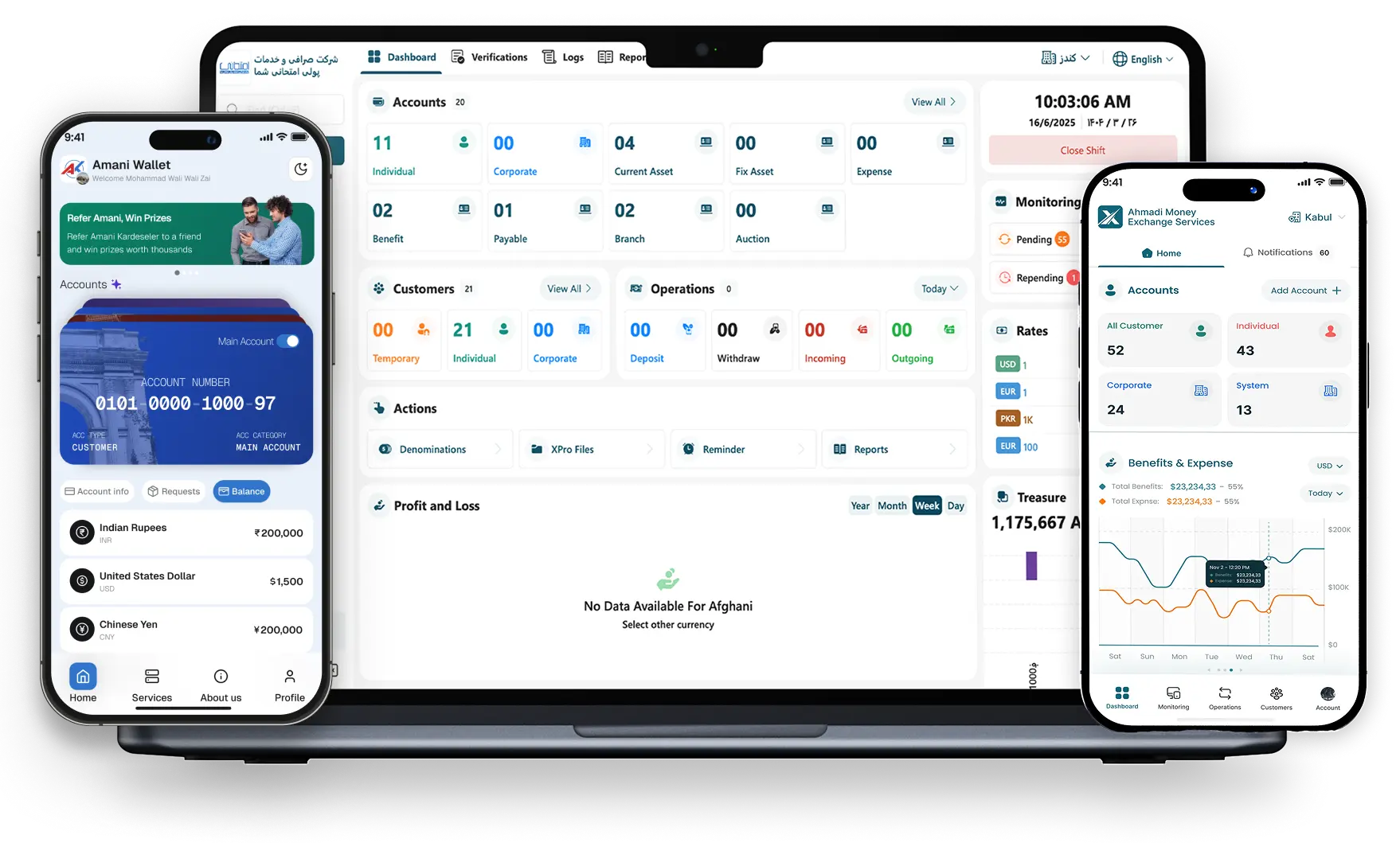 Use Exact Pro Anywhere